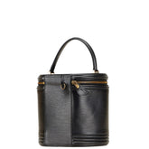 ルイ ヴィトン エピ カンヌ ハンドバッグ バニティバッグ M48032 ノワール ブラック レザー レディース LOUIS VUITTON 【中古】